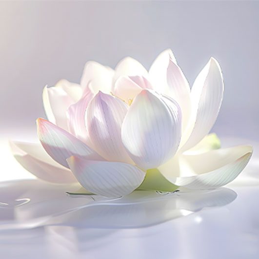 Elisa-Shine-Professional-Clinical-Hypnotherapy-Services lotus flowe on the light shade